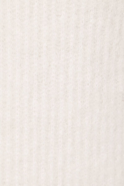 Pull à capuche éco-responsable ecru femme