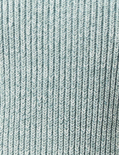 Pull manches longues vert foncé homme