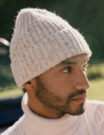 Bonnet ecru homme