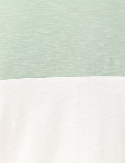 T-shirt manches courtes vert olive homme