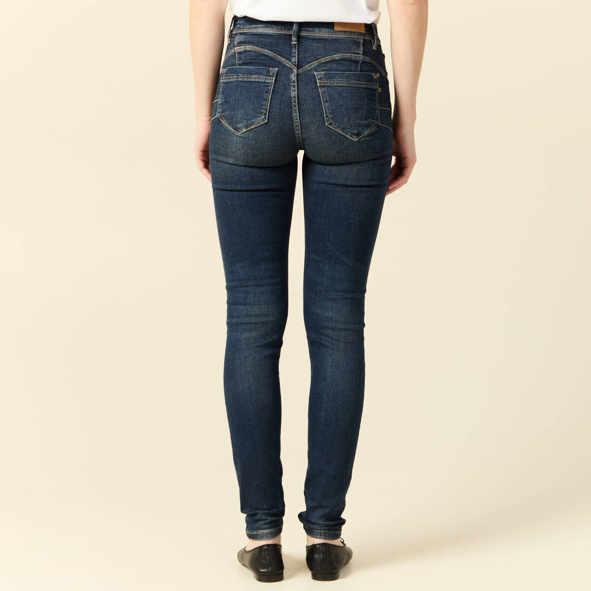 Jeans Marylin - skinny push up denim brut femme