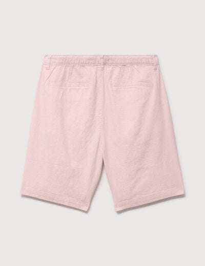 Bermuda rose pastel homme