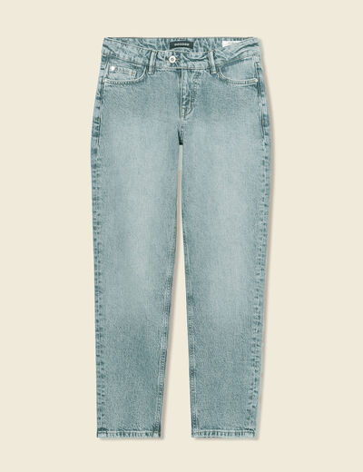 Jeans slim taille basse denim dirty femme