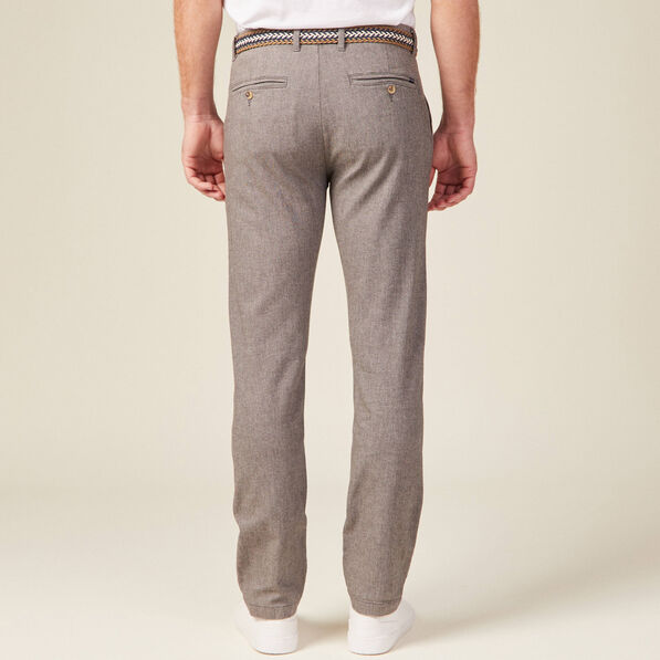 Pantalon chino straight gris foncé homme