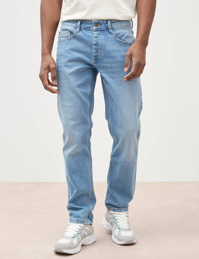Jeans straight denim used homme