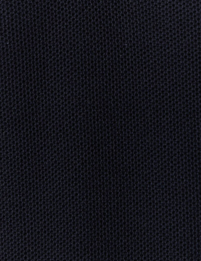 Polo manches longues bleu marine homme