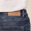 Bermuda confort ultra stretch denim brut homme
