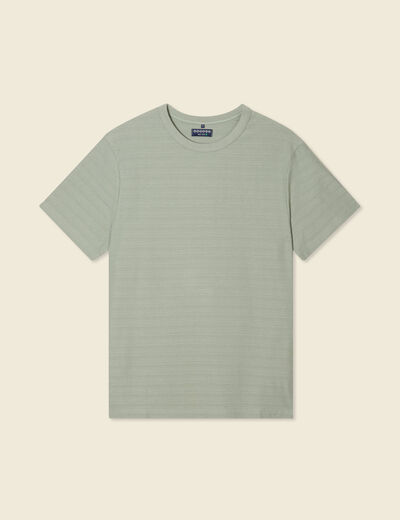 T-shirt manches courtes vert olive homme