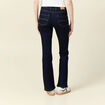 Jeans bootcut denim brut rinse femme