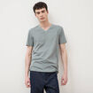 T-shirt manches courtes homme vert kaki homme