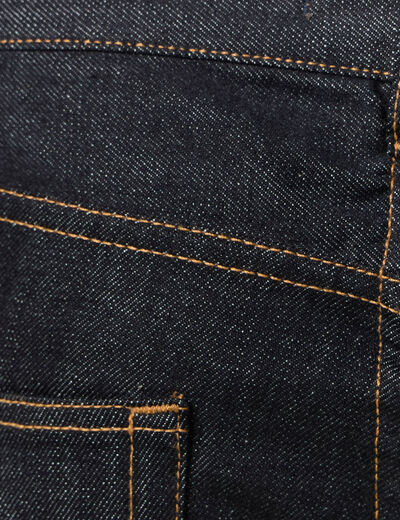 Jeans regular 5 poches denim brut clean homme