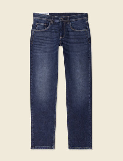 Jeans straight ultra stretch denim brut homme