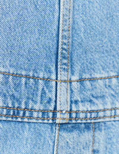 Salopette en jean denim stone femme