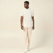 Chemise manches courtes ecru homme