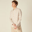 Chemise manches longues multicolore homme