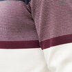 Pull fin col rond manches longues bleu marine homme