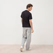 T-shirt en coton manches courtes noir homme