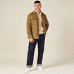 Sweat manches longues beige homme
