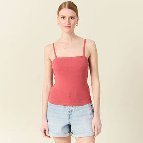 bustier cropped a bretelles terracotta femme Bustier cropped à bretelles terracotta femme
