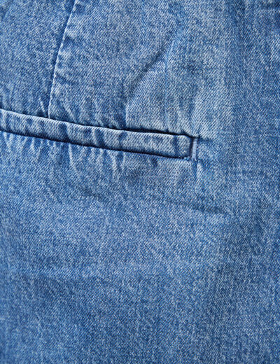 Jeans slouchy taille haute denim used femme