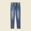 Jeans slim éco-responsable denim stone femme