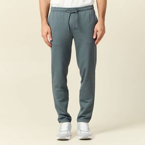 Pantalon chino jogger vert foncé homme