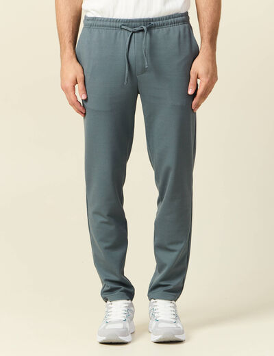 Pantalon chino jogger vert foncé homme
