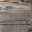 Jeans straight longueur 32 en coton denim snow gris homme