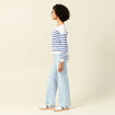 Pull manches longues ecru femme