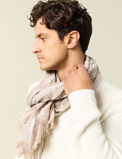 Foulard sable homme