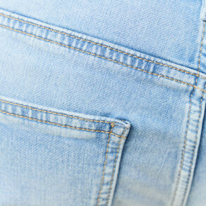 Bermuda confort ultra stretch denim bleach homme