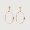 Boucles d'oreilles couleur or femme