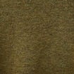 Pull manches longues col rond vert olive femme