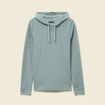 T-shirt &agrave; capuche bleu gris homme