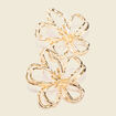 Boucles d'oreilles couleur or femme