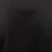 T-shirt droit en coton col ras du cou noir homme