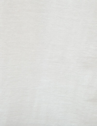 T-shirt en coton ecru homme