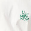 T-shirt en coton ecru homme