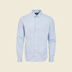 Chemise manches longues bleu clair homme