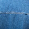 Chemise col am&eacute;ricain manches courtes denim stone homme