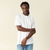 T-shirt manches courtes ecru homme