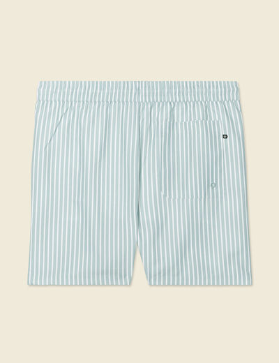 Short de bain bleu gris homme