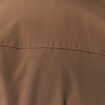 Blouson teddy éco-responsable marron homme