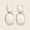 Boucles d'oreilles ivoire femme