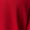 Pull éco-responsable rouge foncé homme