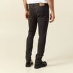 Jeans slim 5 poches marron homme