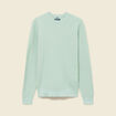 Pull fin col rond manches longues bleu gris homme