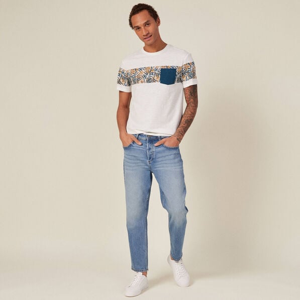 t shirt manches courtes beige homme T-shirt manches courtes beige homme