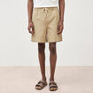 Bermuda vert olive homme
