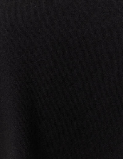 Sweat manches longues brodées noir femme